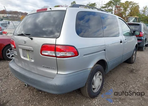 2003 Toyota Sienna Ce from USA, damaged, VIN 4T3ZF19C93U544456